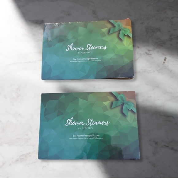 NIB Set of 6 (x2 total of 12) Cleverfy Menthol & Eucalyptus Shower Steamers - Picture 1 of 6